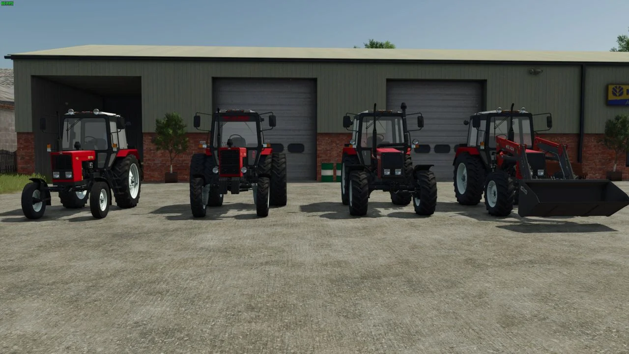 FS25 MTZ 800-1000 Series V1.0 Tractors Mod FS25 Mod Free Download