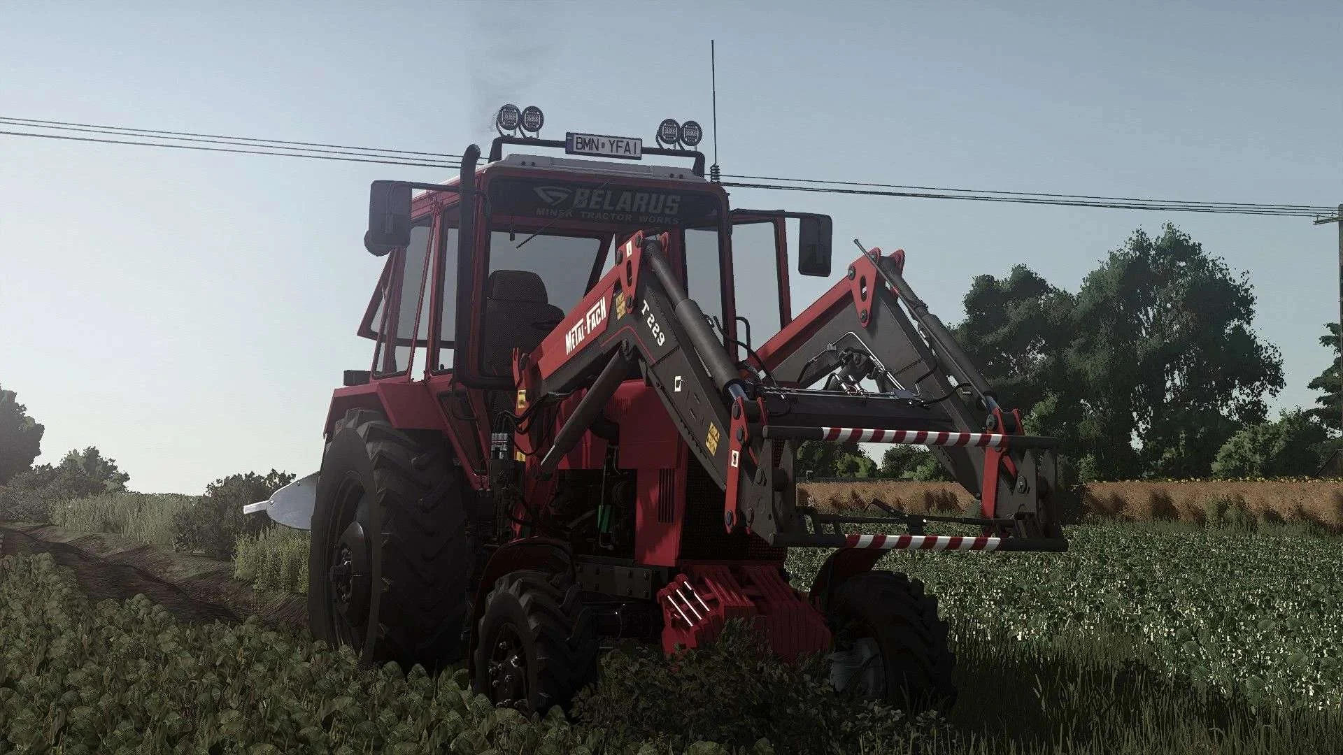 FS25 MTZ 82 Old v1.1 Tractors Mod FS25 Mod Free Download