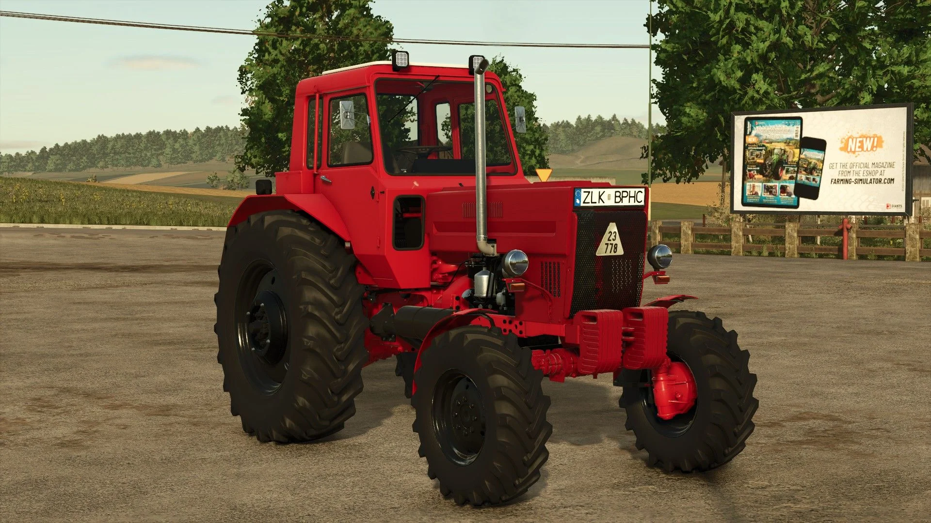FS25 MTZ 82 Turbo V1.1 Tractors Mod FS25 Mod Free Download