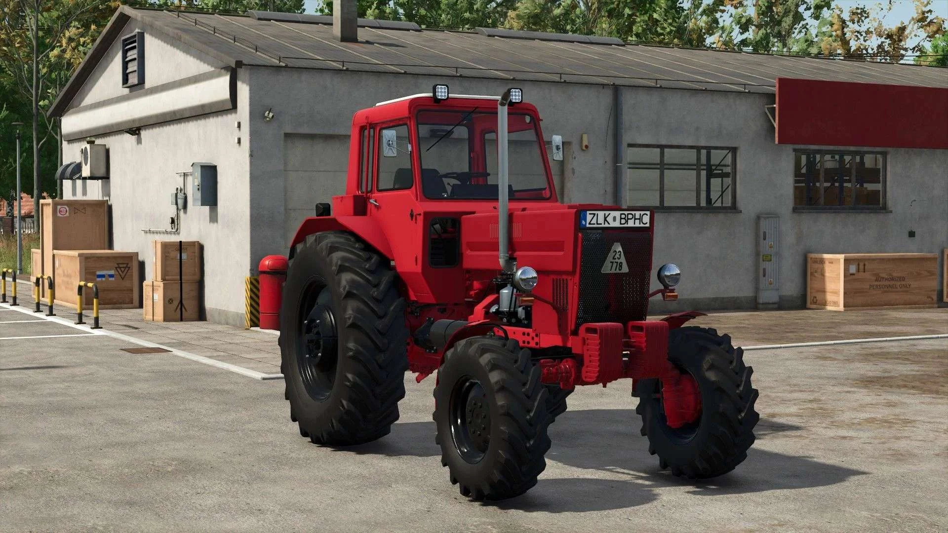 FS25 MTZ 82 Turbo v1.2 Tractors Mod FS25 Mod Free Download