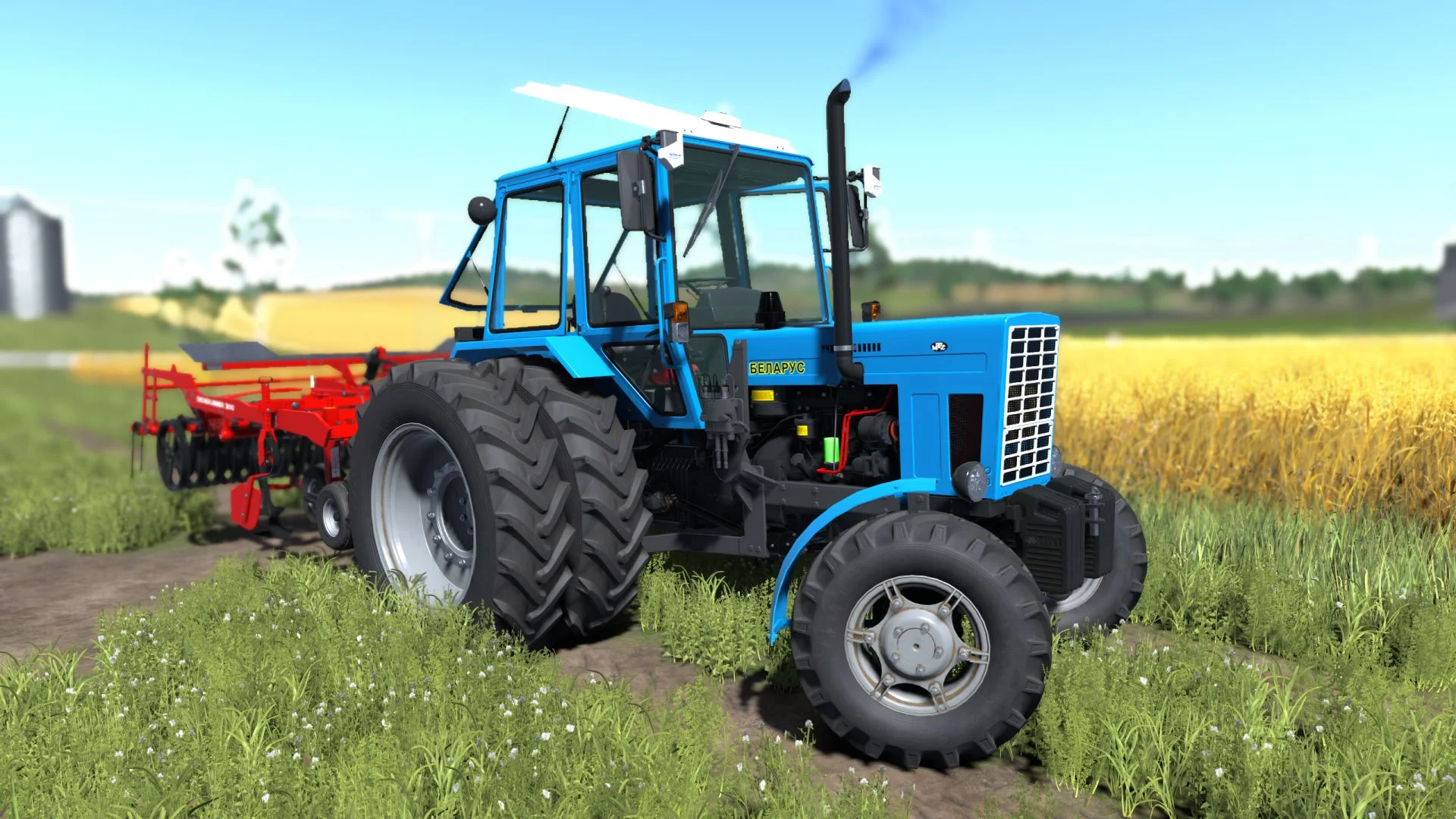 FS25 MTZ 82 UK V1.1 Tractors Mod FS25 Mod Free Download