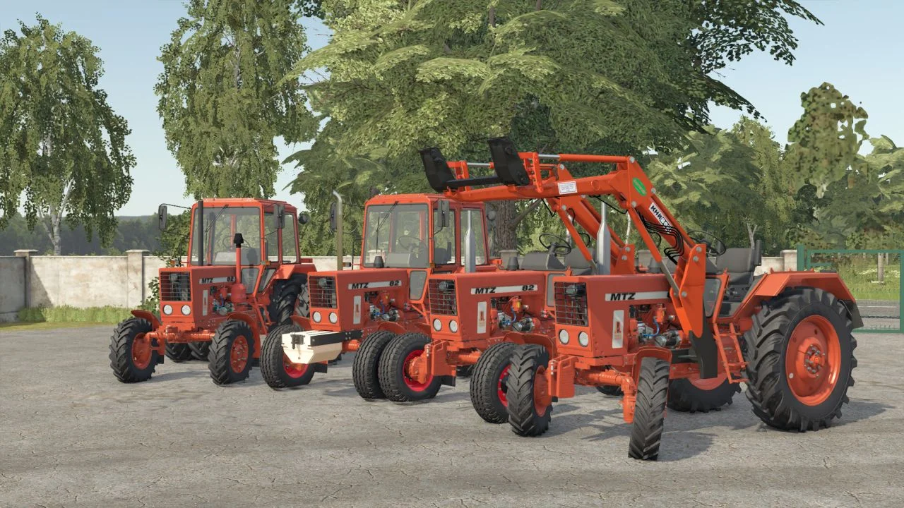 FS25 MTZ 82 ULEP V1.0 Tractors Mod FS25 Mod Free Download