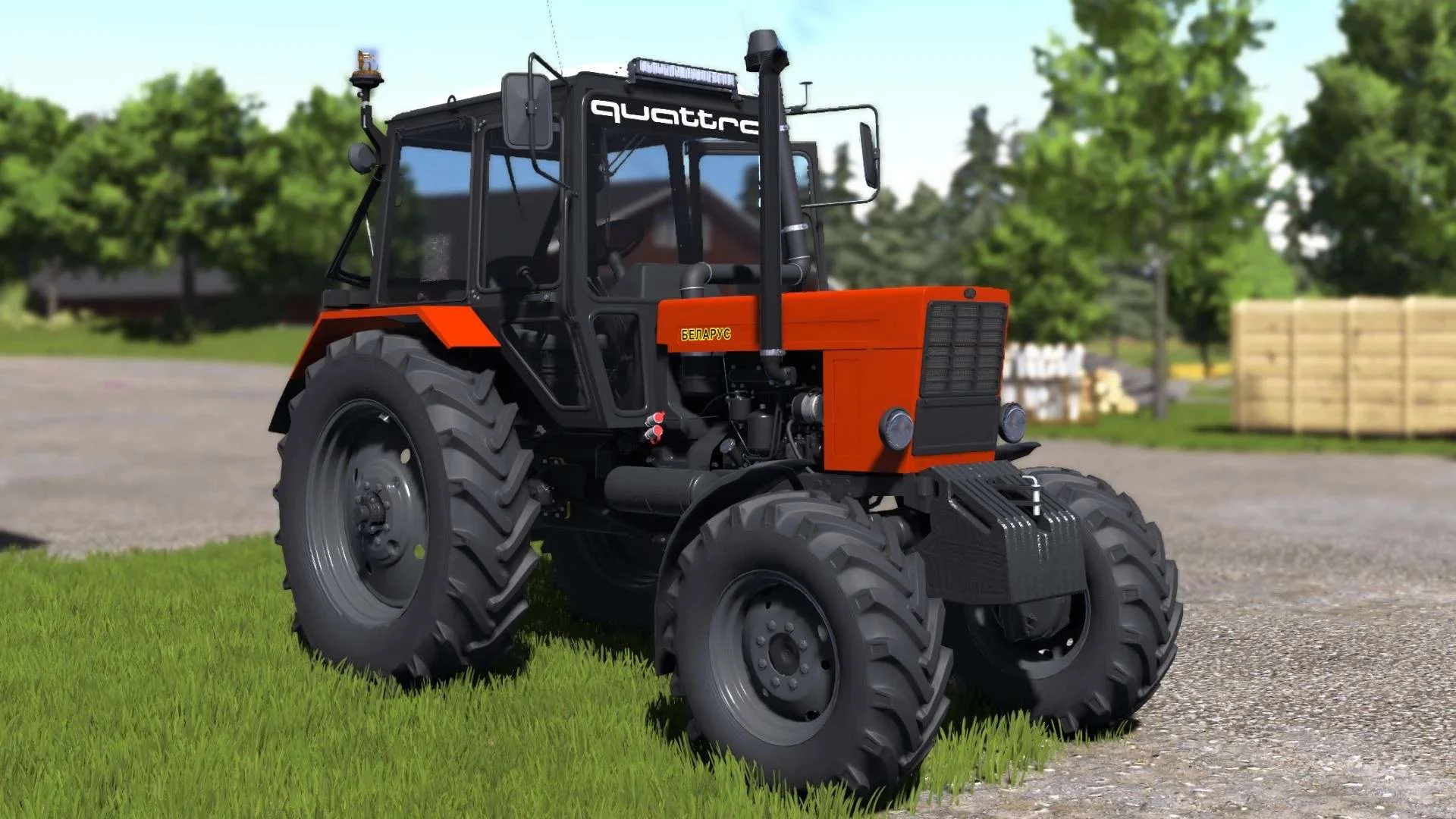 FS25 MTZ 82.1 Turbo V1.0 Tractors Mod FS25 Mod Free Download