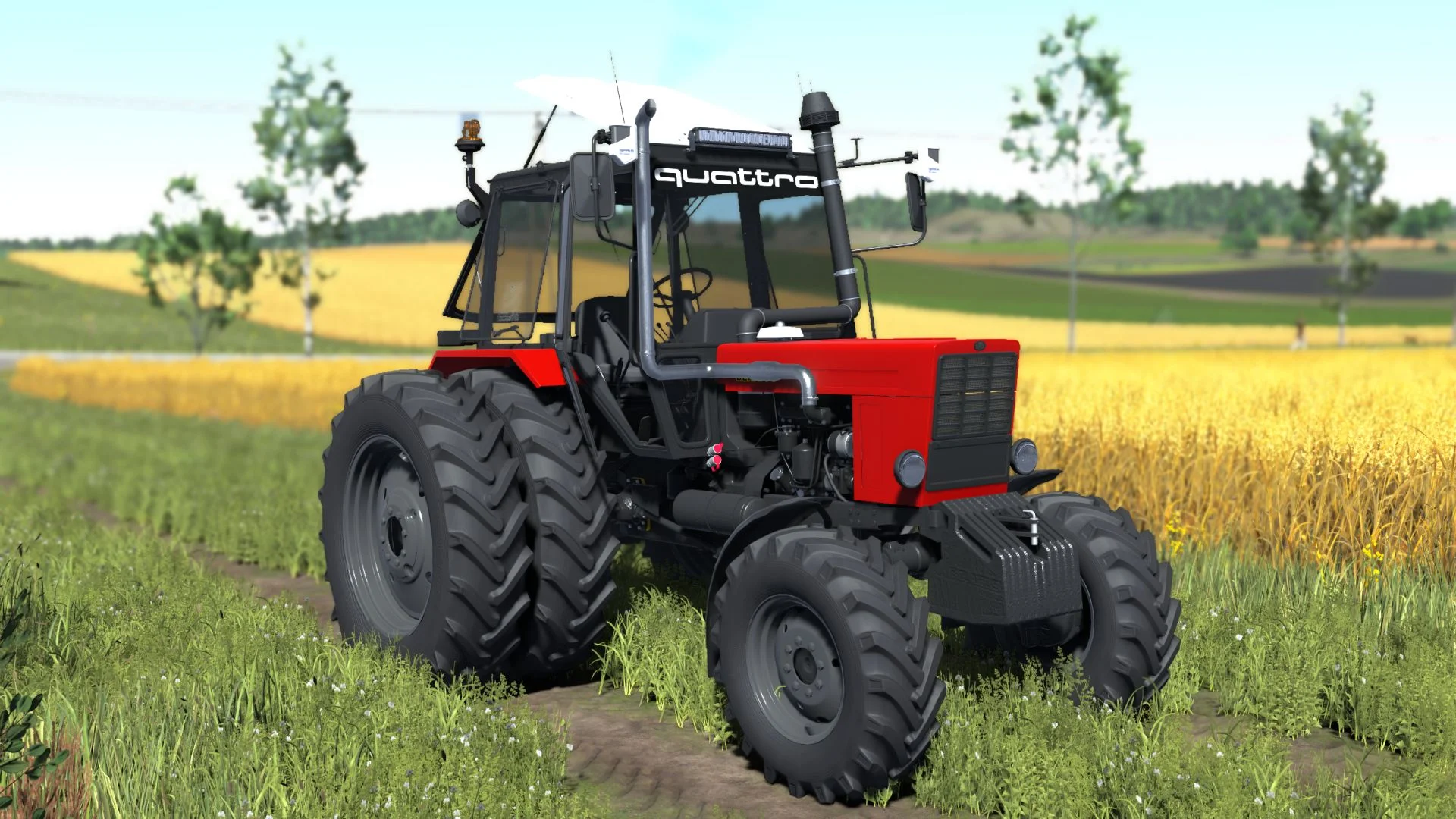 FS25 MTZ 82.1 Turbo V1.1 Tractors Mod FS25 Mod Free Download