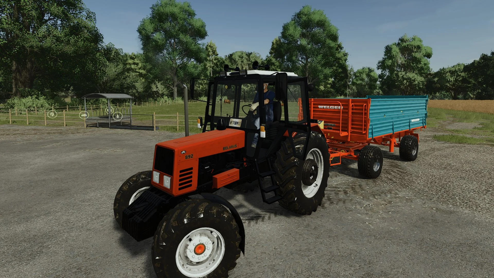 FS25 MTZ 892 v1.0 Tractors Mod FS25 Mod Free Download