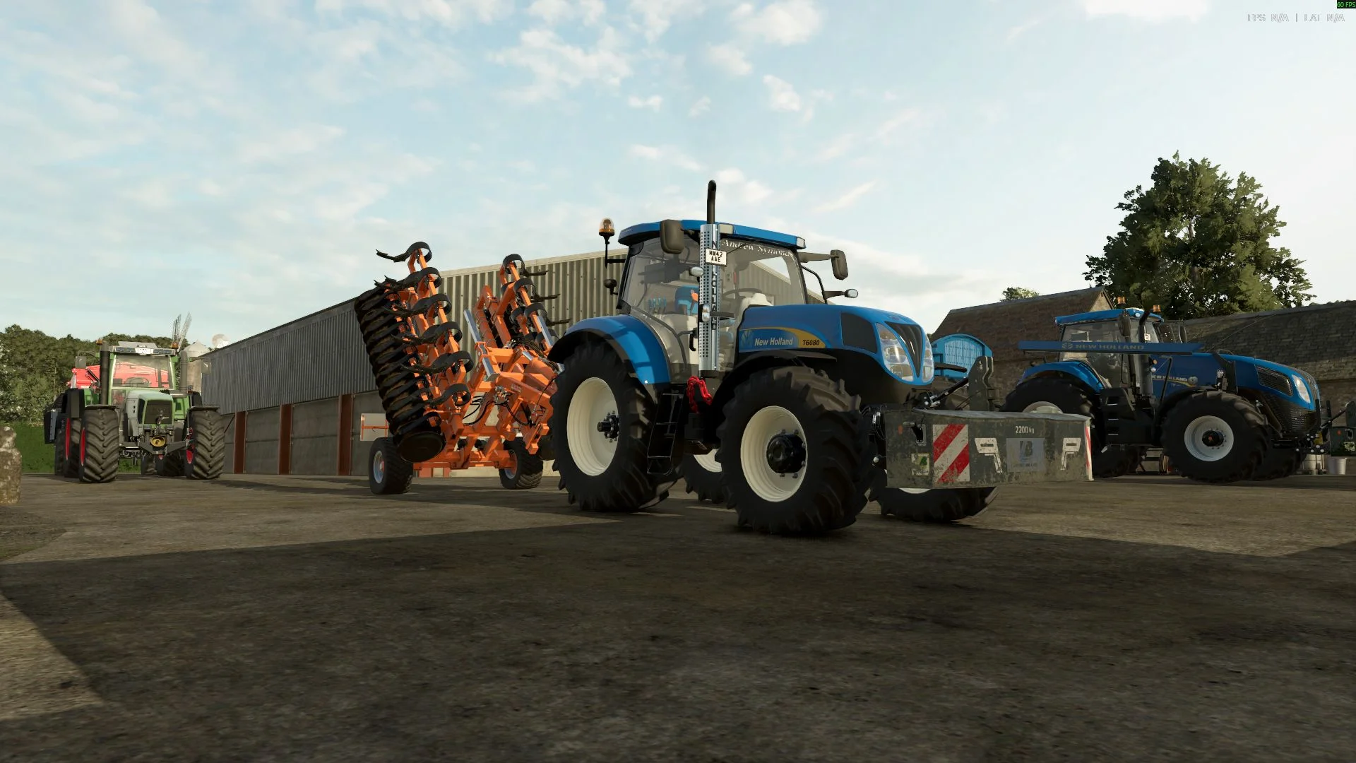FS25 New Holland 6080 2011 V1.0.0.4 Tractors Mod