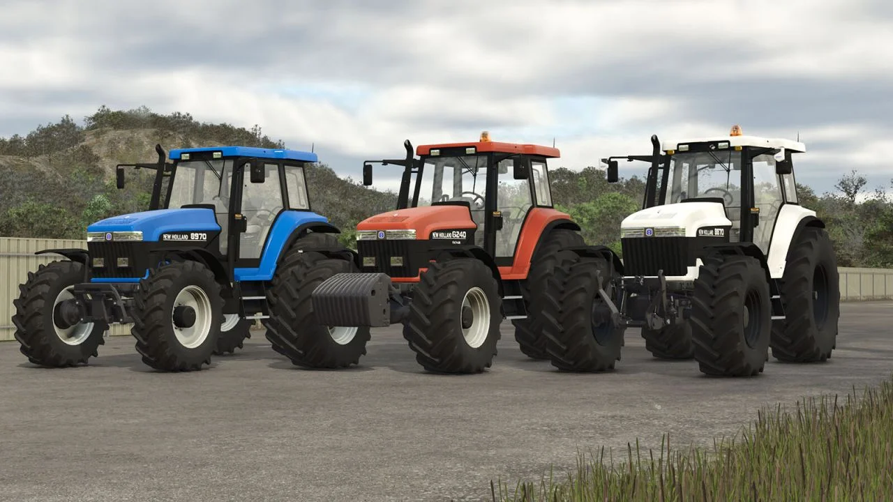 FS25 NEW HOLLAND 70 Series V1.1 Tractors Mod