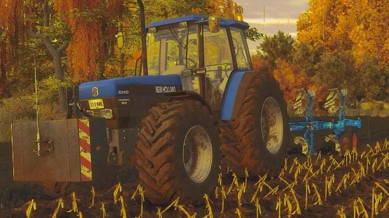 FS25 New Holland 8340 EDIT IC v1.0 Tractors Mod FS25 Mod Free Download