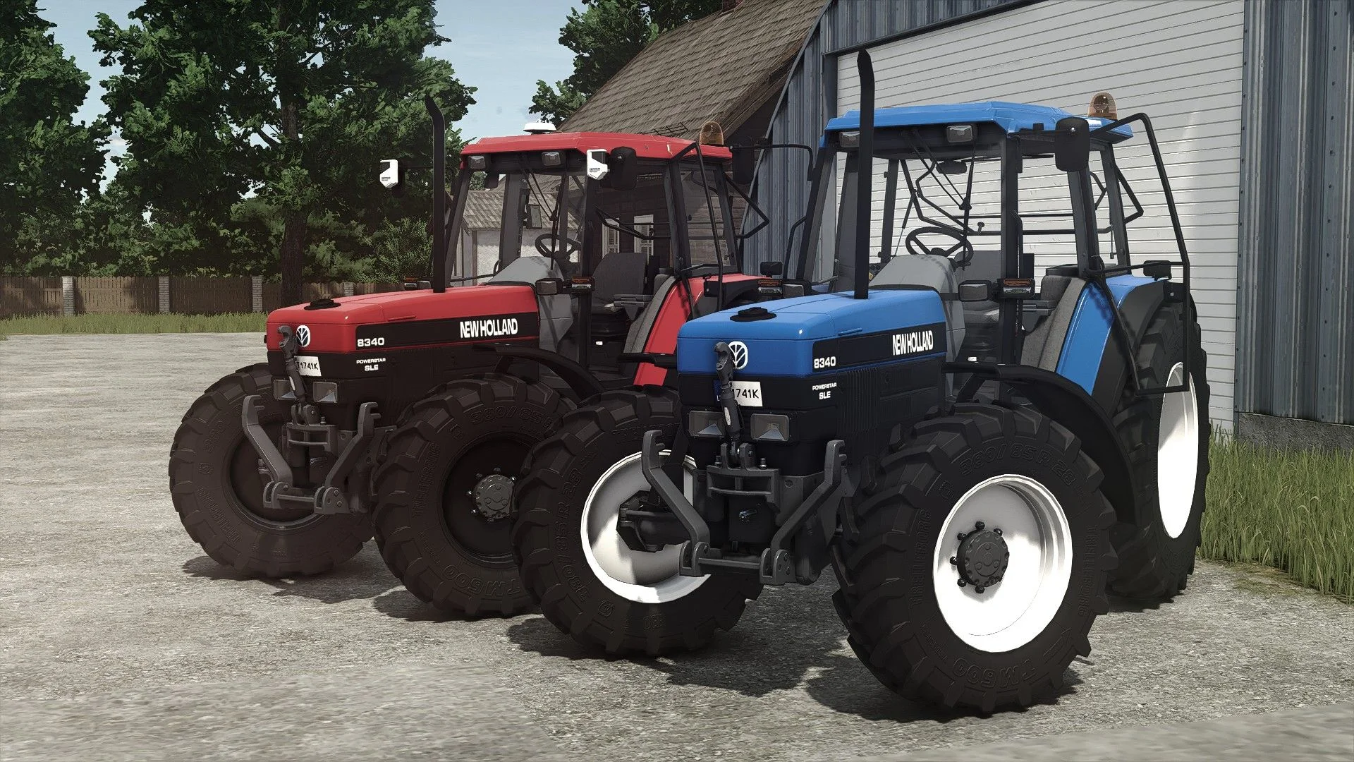 FS25 New Holland 8340 Edit V1.1.0.1 Tractors Mod