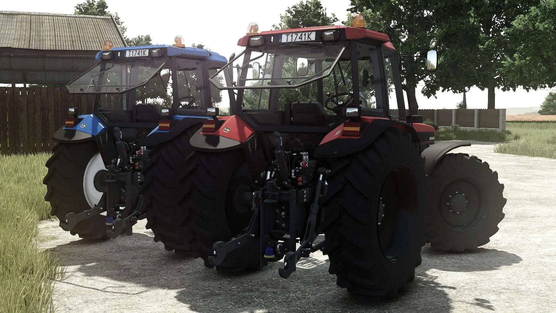 FS25 New Holland 8340 Edit v1.1 Tractors Mod FS25 Mod Free Download