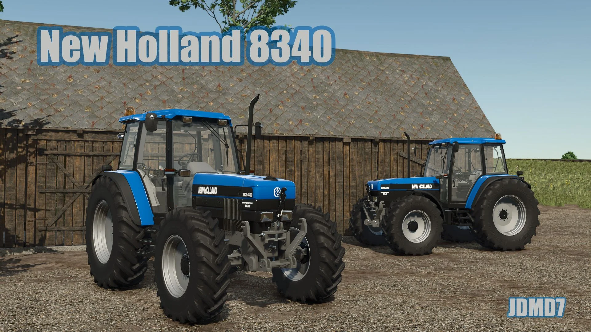 FS25 New Holland 8340 v1.0 Tractors Mod FS25 Mod Free Download
