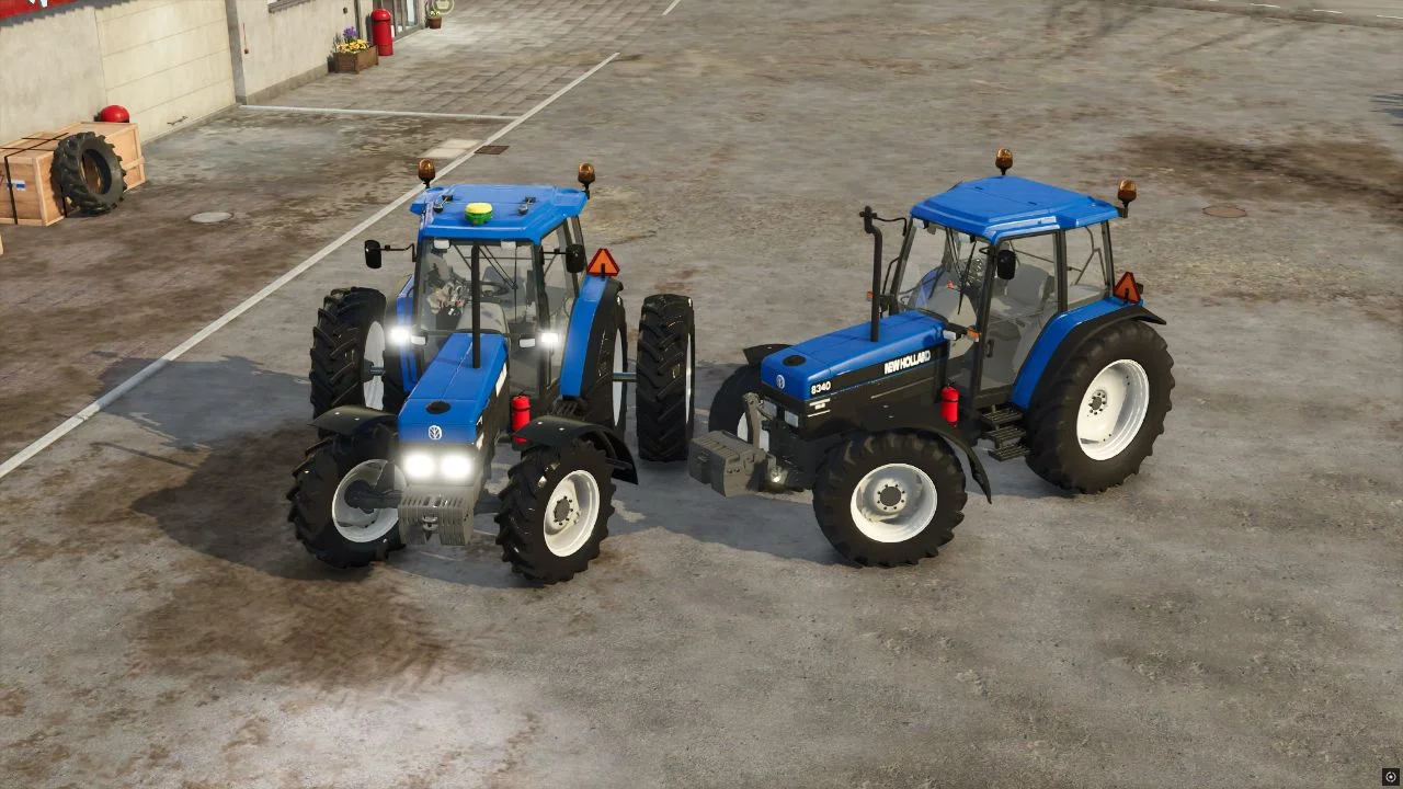 FS25 New Holland 8340 V2.0 Tractors Mod FS25 Mod Free Download