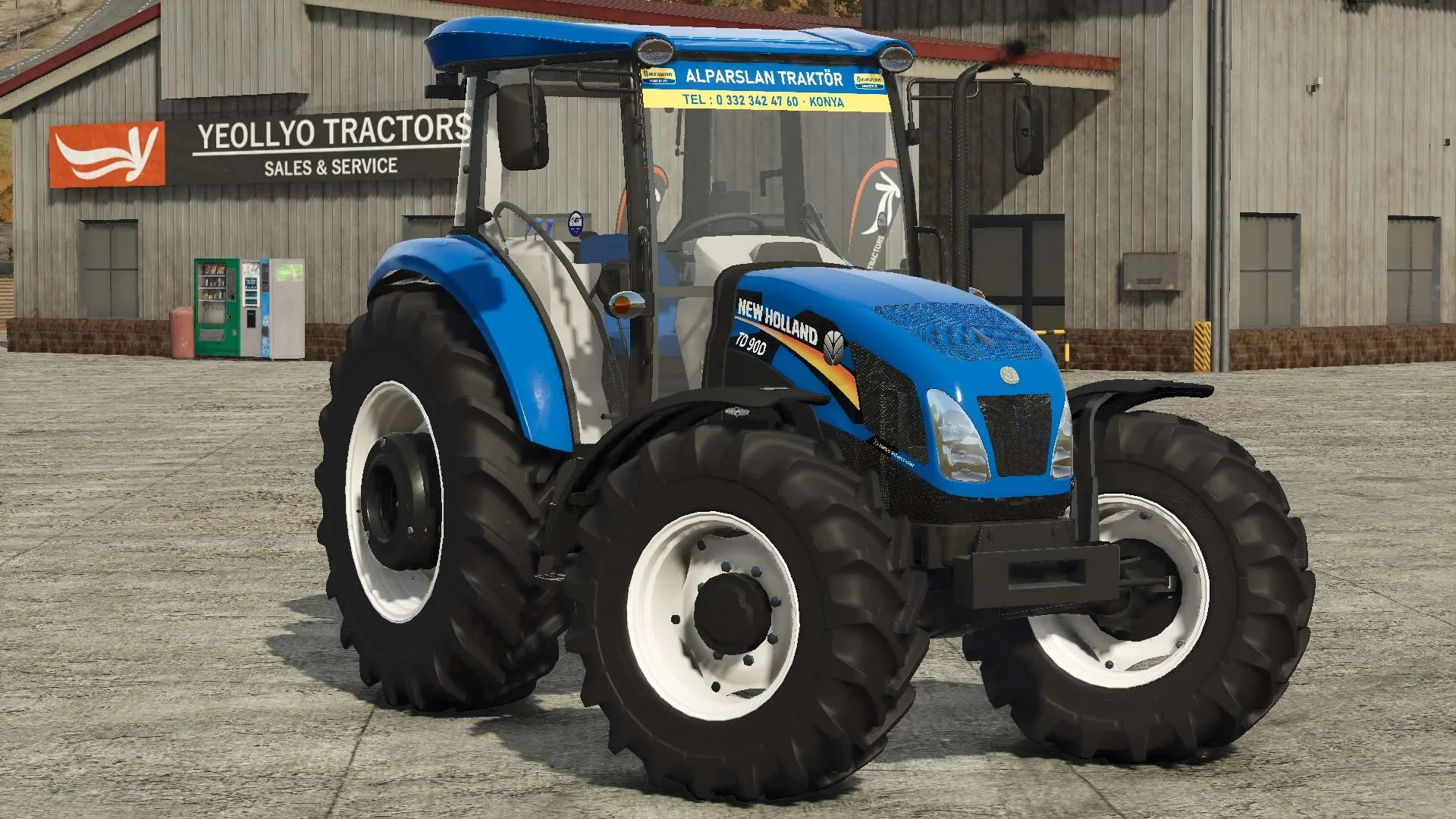 FS25 New Holland BlueMaster v1.0 Tractors Mod FS25 Mod Free Download