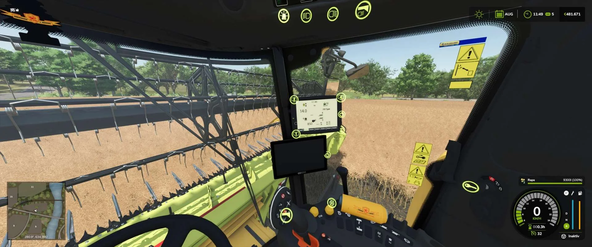 FS25 New Holland CH v2.0 Tractors Mod FS25 Mod Free Download