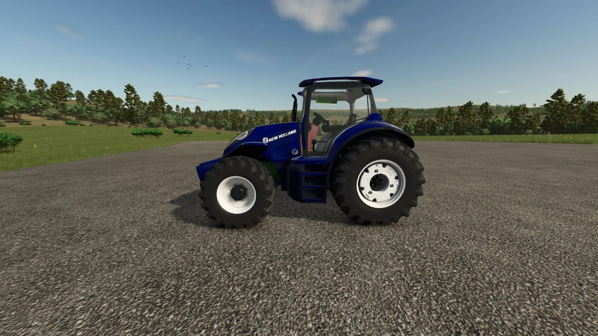 FS25 New Holland Metane V1.0.0.1 Tractors Mod FS25 Mod Free Download
