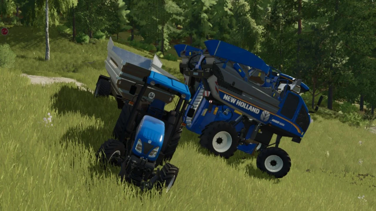 FS25 New Holland T4 95N v1.0 Tractors Mod