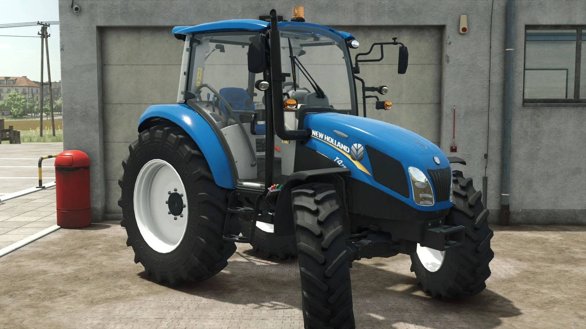 FS25 New Holland T4 Series V1.0 Tractors Mod FS25 Mod Free Download