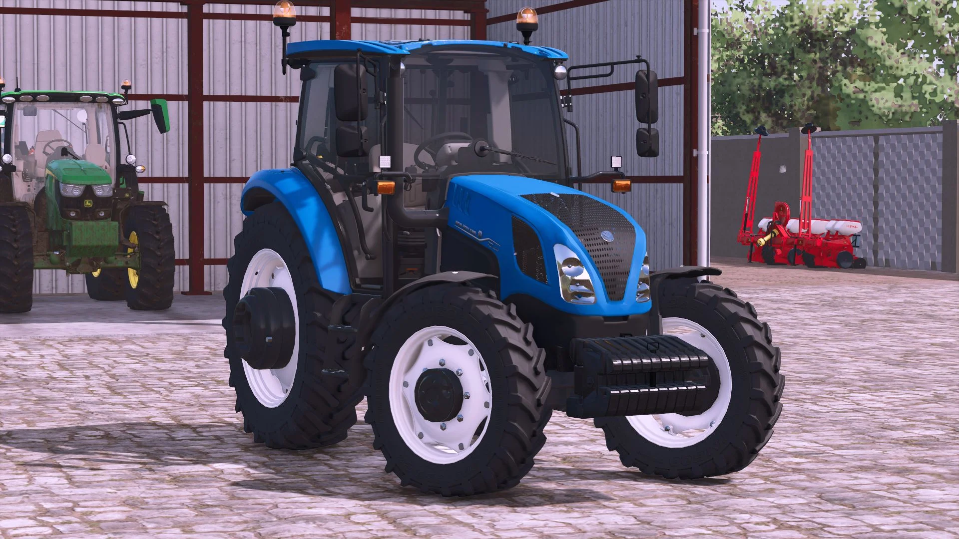 FS25 New Holland T5 Bluemaster V1.0 Tractors Mod