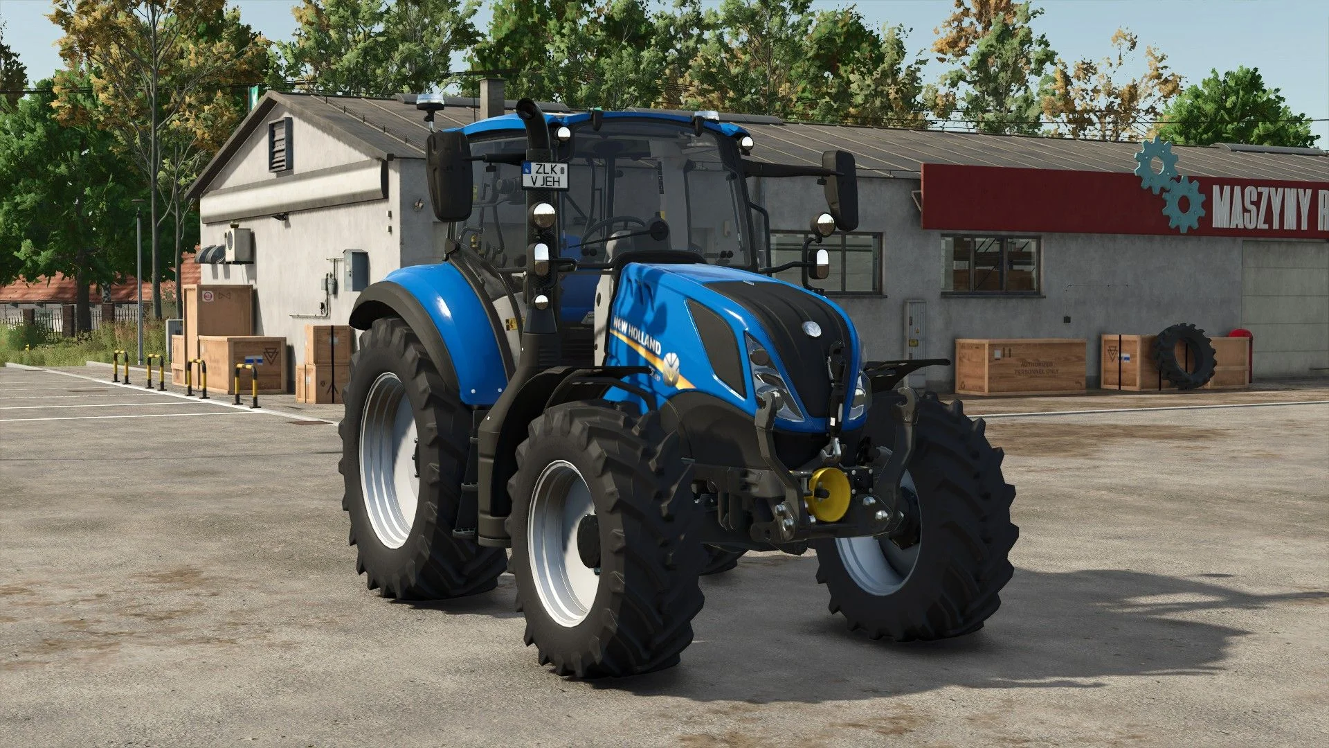 FS25 New Holland T5 V1.1 Tractors Mod FS25 Mod Free Download