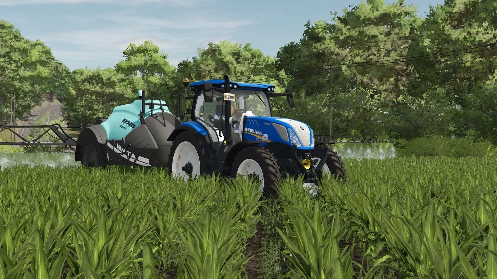 FS25 New Holland T6 Series v1.0 Tractors Mod