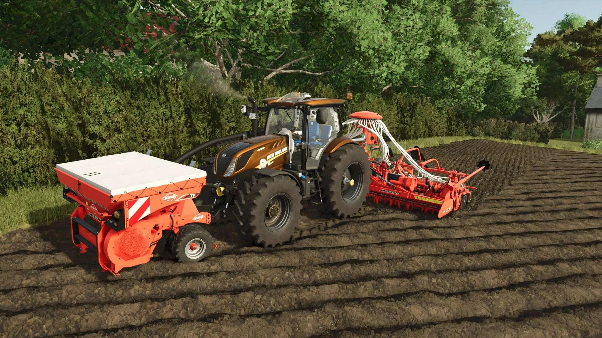 FS25 New Holland T6 T4B v1.0 Tractors Mod