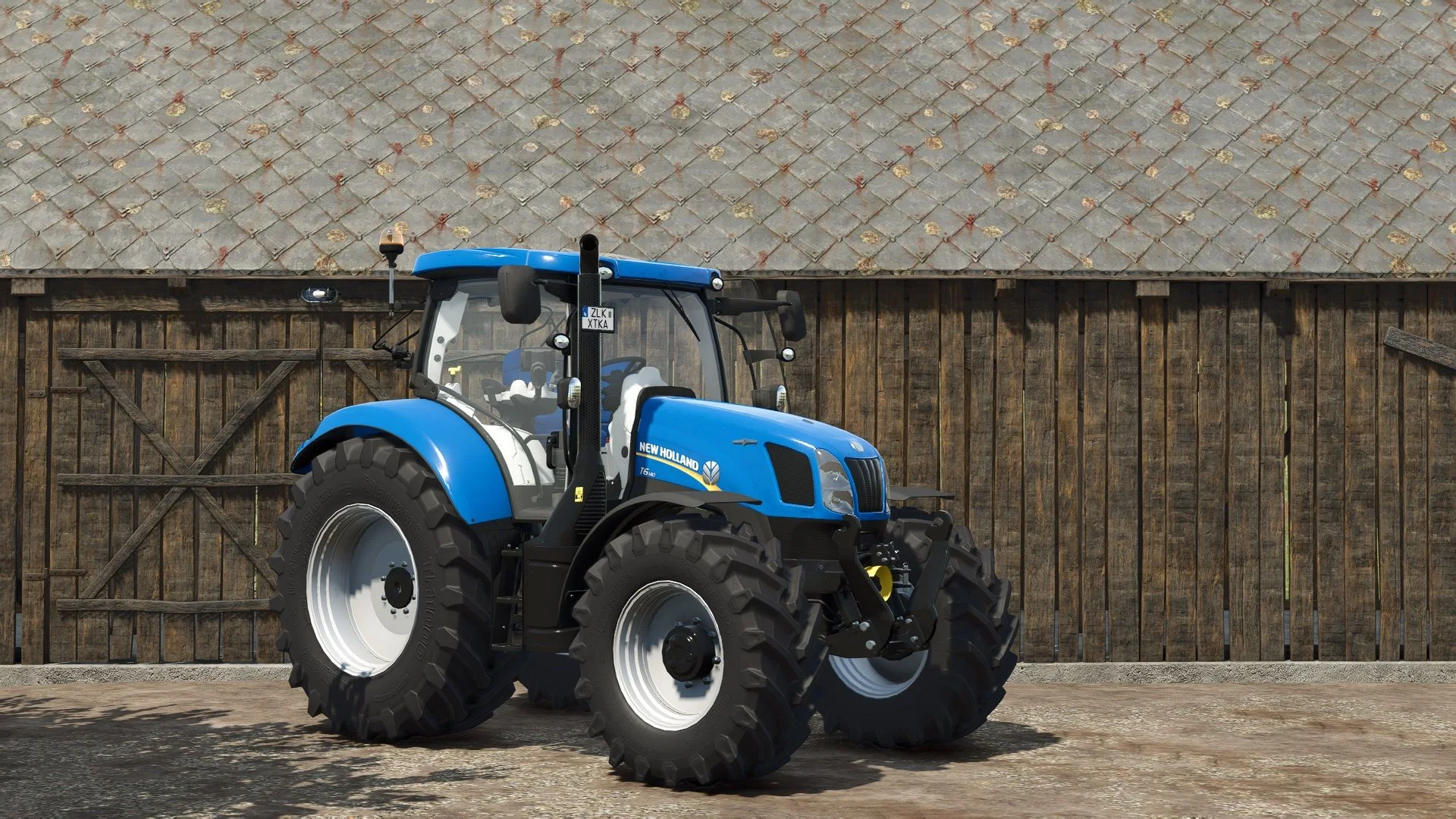 FS25 New Holland T6 Tier 4A V1.0.0.1 Tractors Mod FS25 Mod Free Download