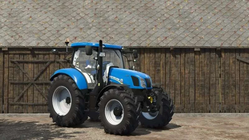 FS25 New Holland T6 Tier 4A V1.0.0.2 Tractors Mod FS25 Mod Free Download