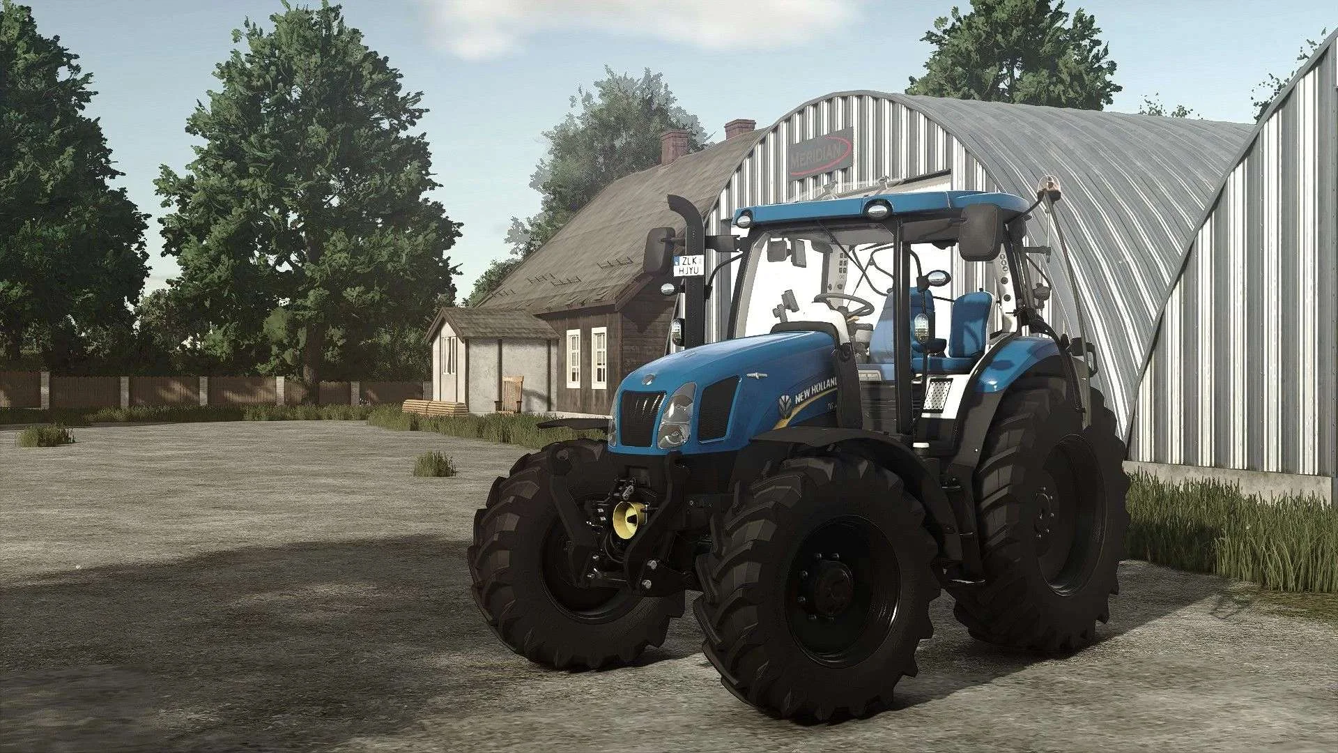FS25 New Holland T6 Tier 4A v1.3 Tractors Mod FS25 Mod Free Download