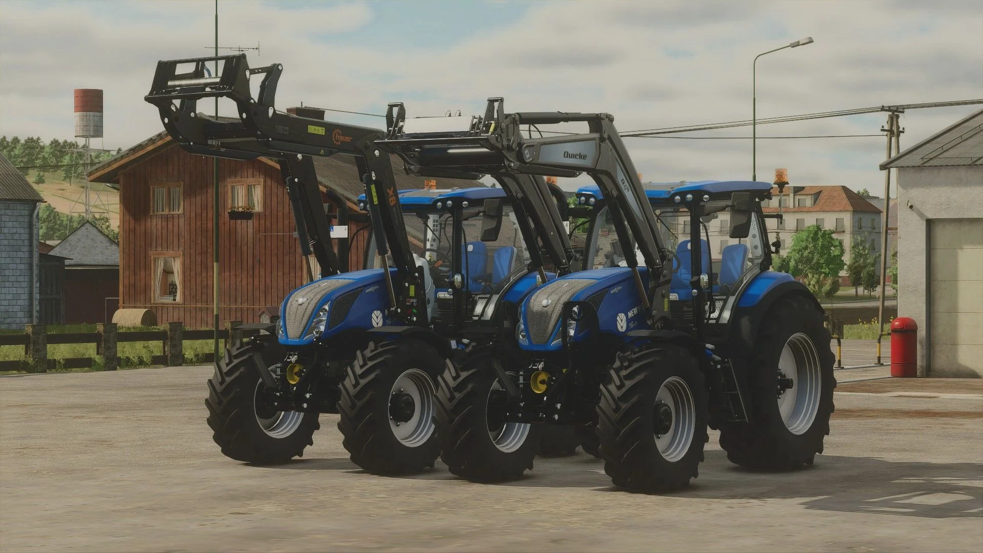 FS25 New Holland T6 v1.0 Tractors Mod FS25 Mod Free Download