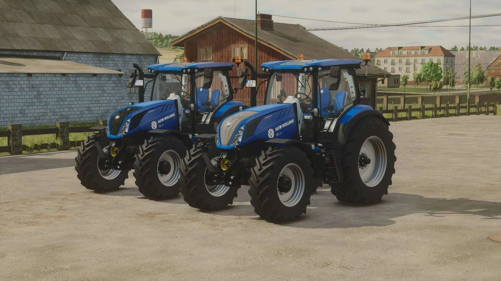 FS25 New Holland T6 v1.1.0.1 Tractors Mod FS25 Mod Free Download