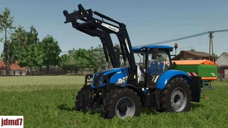 FS25 New Holland T6.180 2020 v1.0 Tractors Mod FS25 Mod Free Download