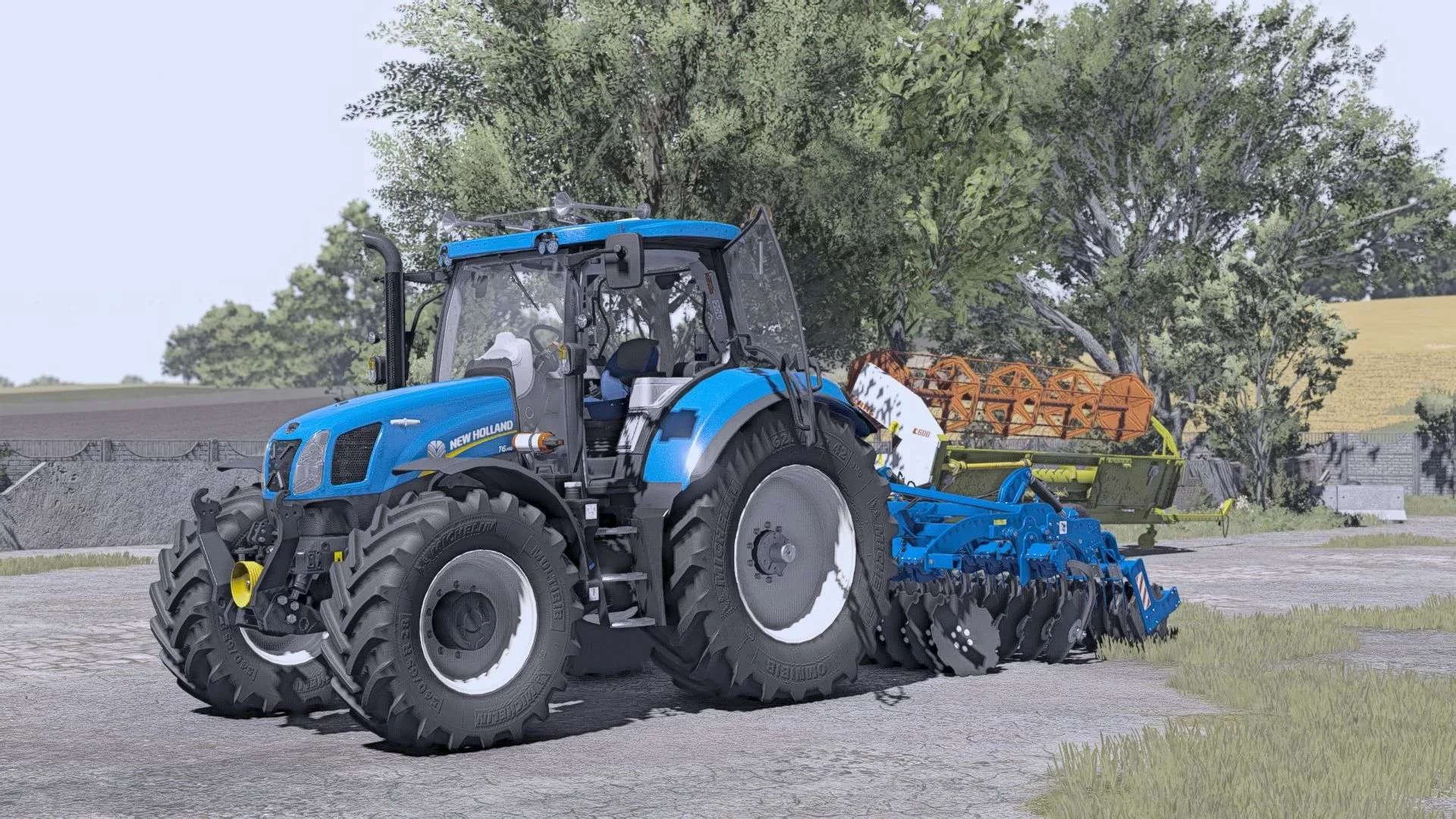 FS25 New Holland T6000 Edit v1.0 Tractors Mod