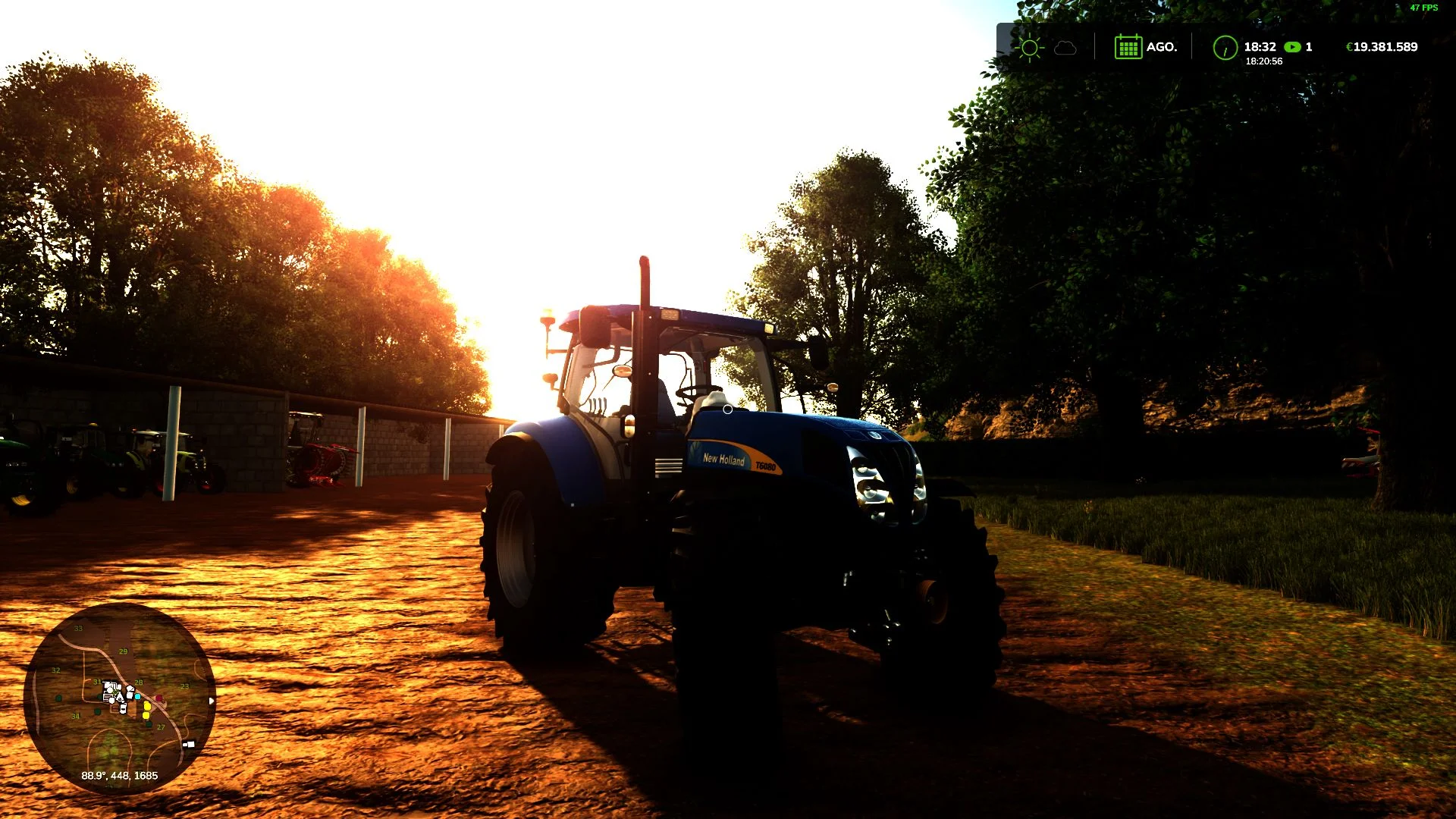 FS25 New Holland T6000 v1.0 Tractors Mod FS25 Mod Free Download