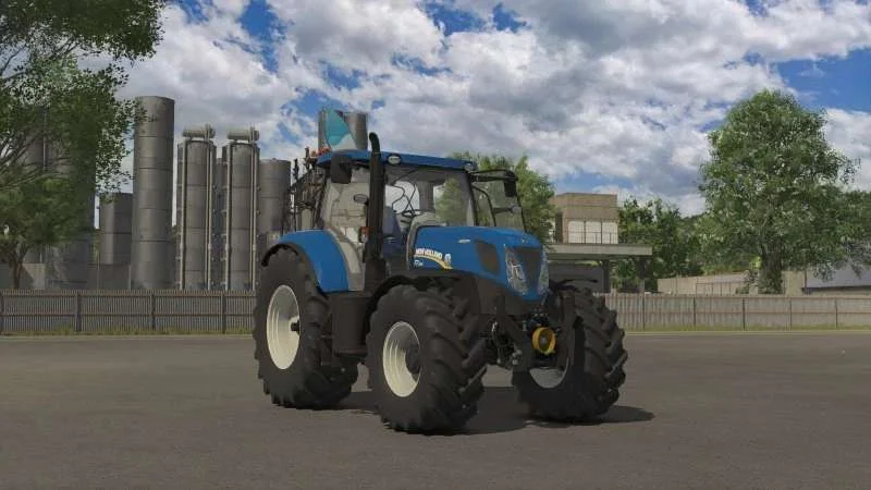 FS25 New Holland T7 2011 Series by Kizz220 v1.0 Tractors Mod FS25 Mod Free Download
