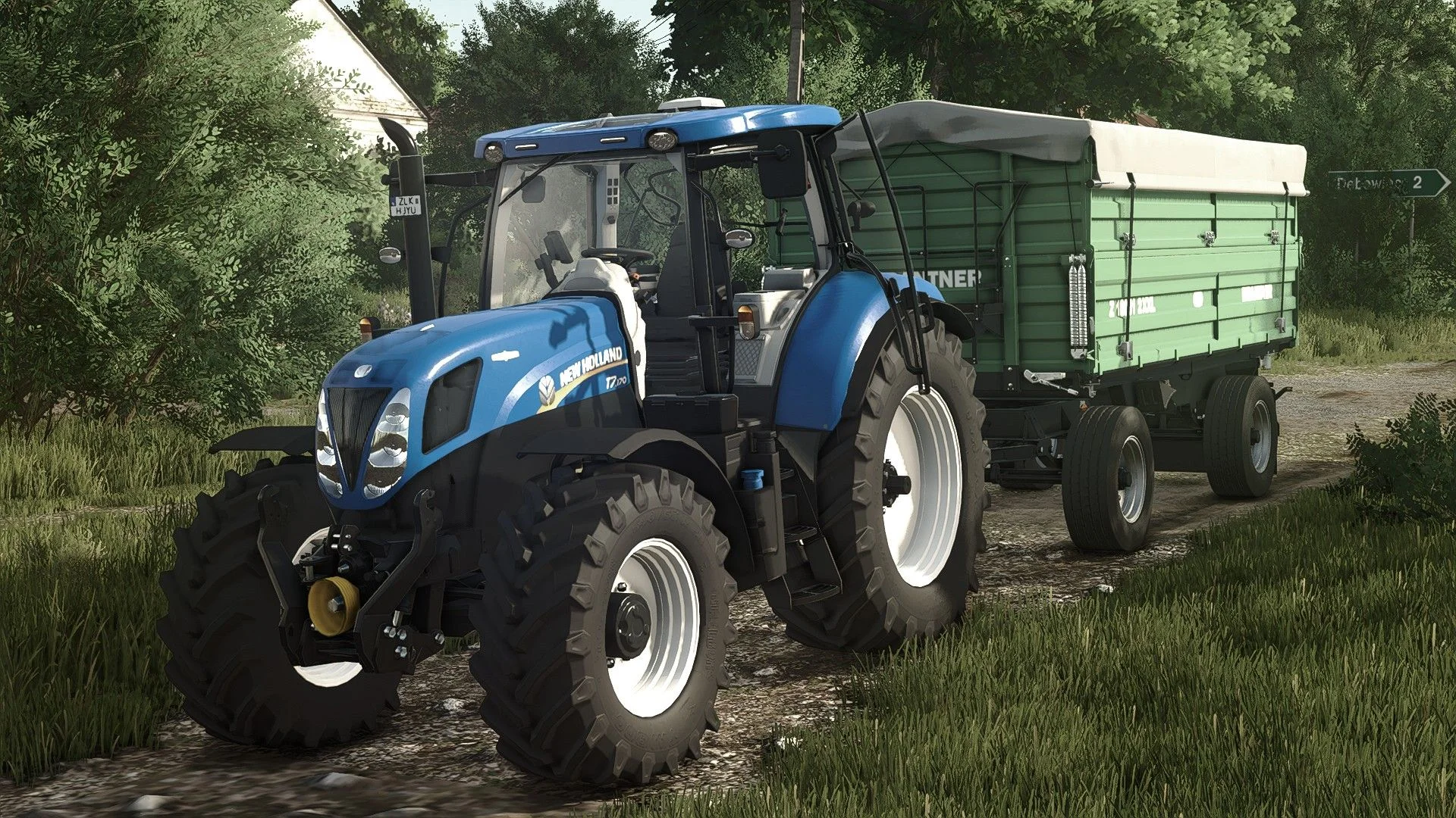 FS25 New Holland T7 2011 Series V1.0.0.1 Tractors Mod FS25 Mod Free Download