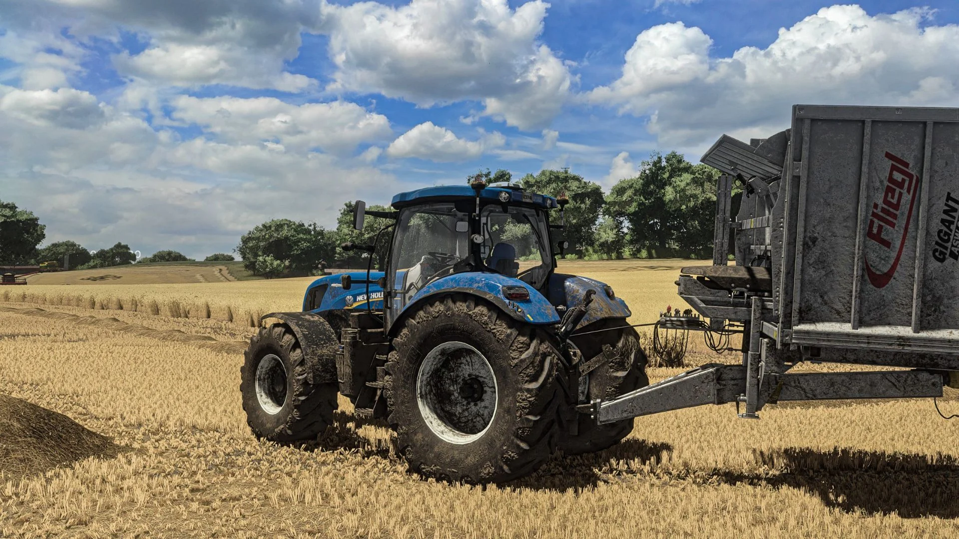 FS25 New Holland T7 2011 V1.0 Tractors Mod FS25 Mod Free Download