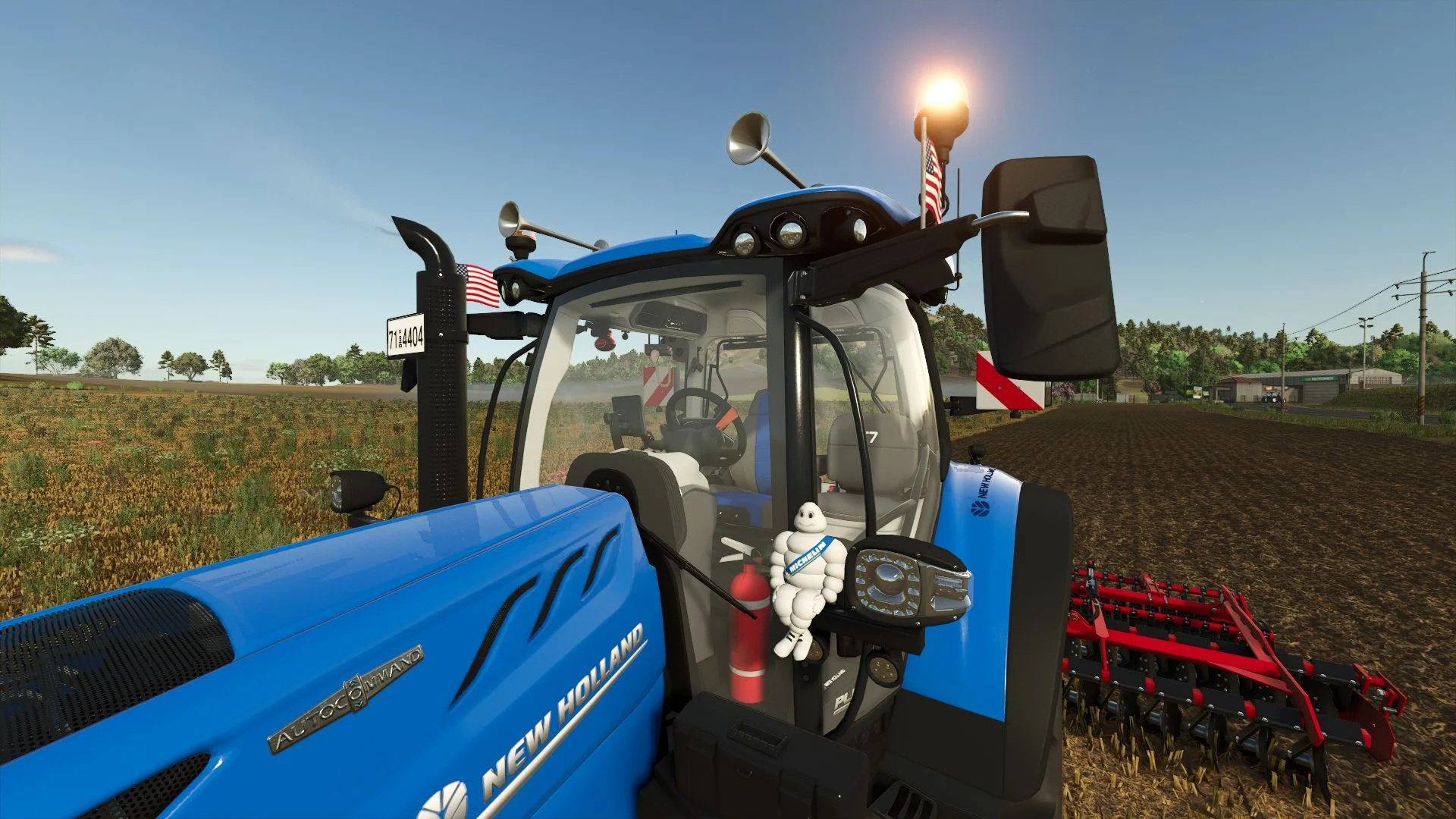 FS25 New Holland T7 Edit V1.0 Tractors Mod FS25 Mod Free Download