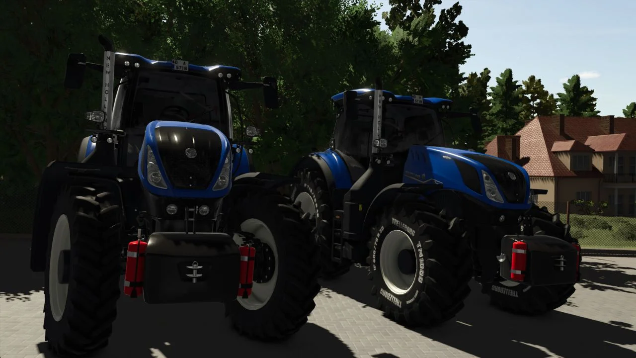 FS25 New Holland T7 HD Editions V1.0 Tractors Mod