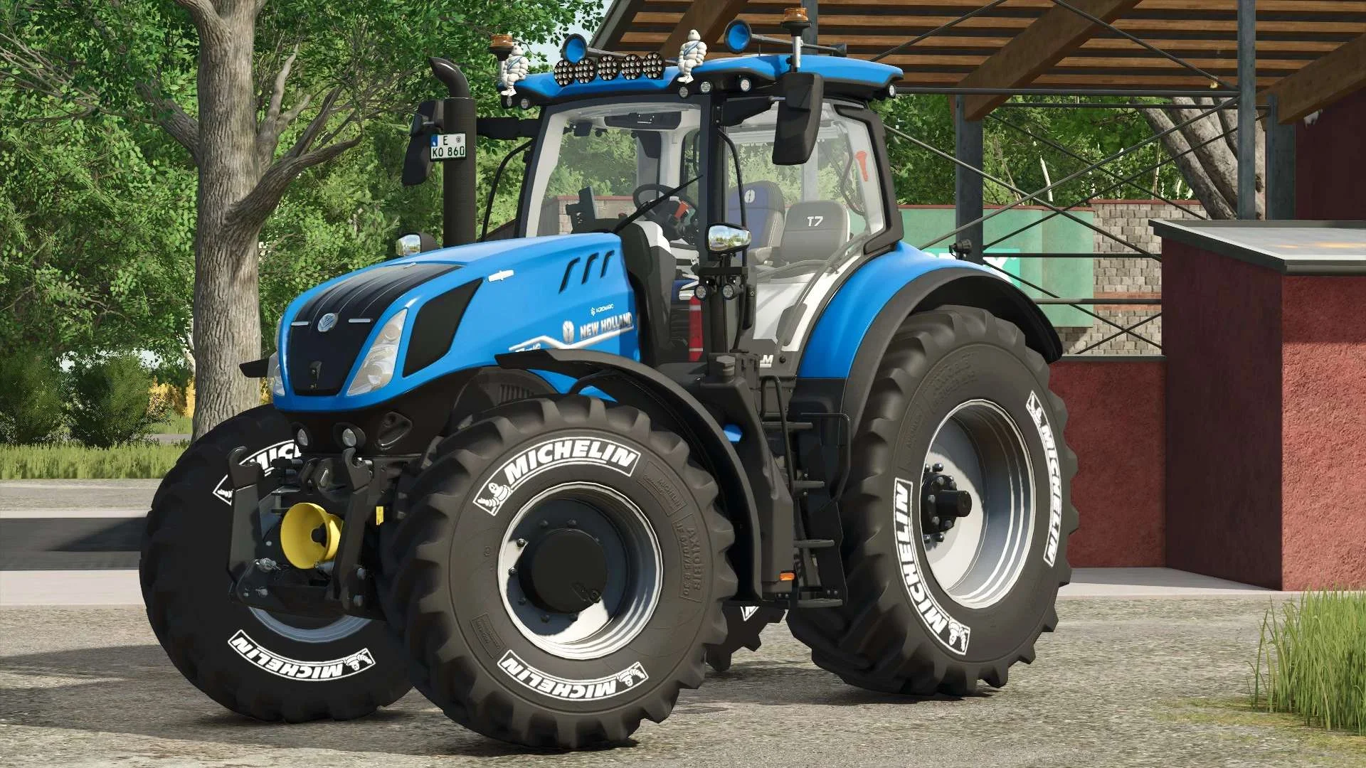 FS25 New Holland T7 HD Series v1.0 Tractors Mod FS25 Mod Free Download