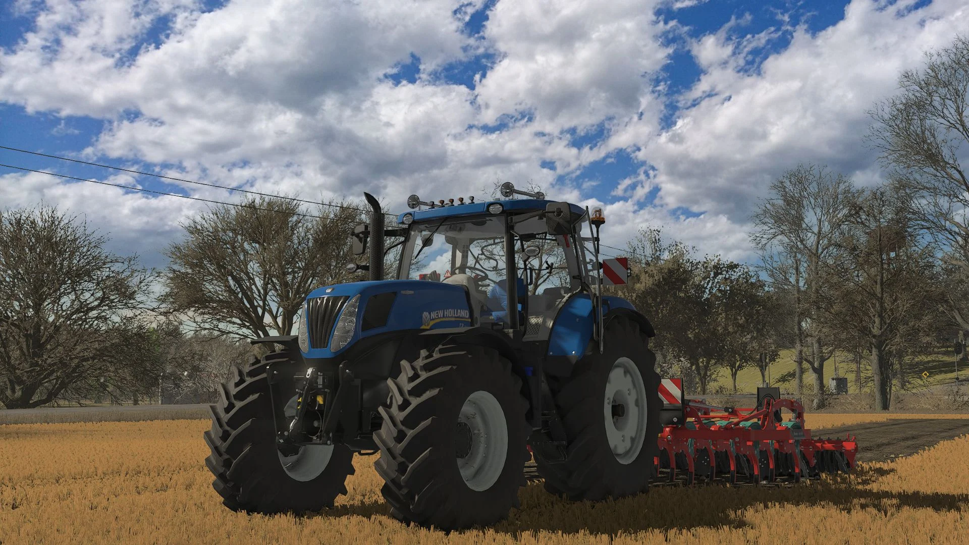 FS25 New Holland T7 Series v1.2 Tractors Mod FS25 Mod Free Download