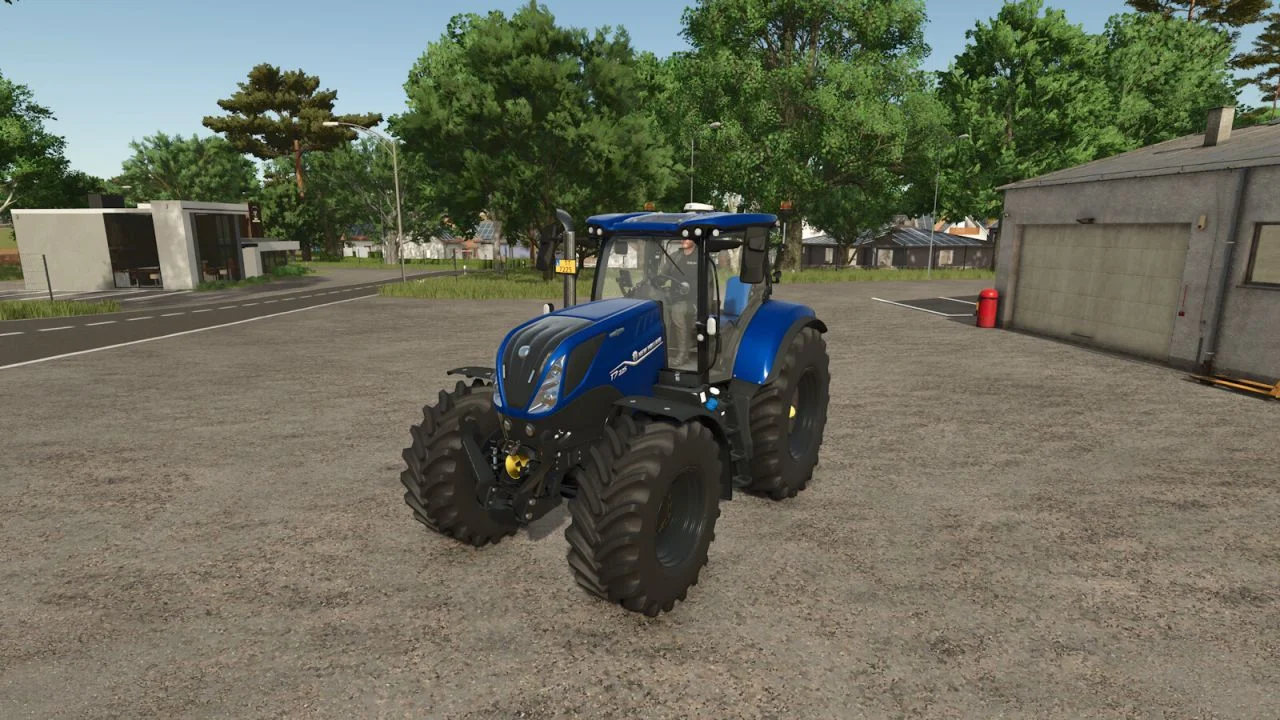 FS25 New Holland T7 SWB V1.2 Tractors Mod