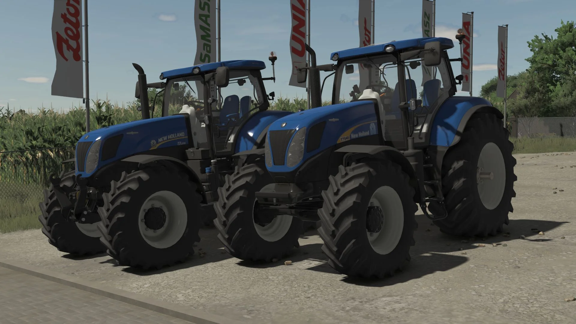 FS25 New Holland T7 Tier 4A V1.0.0.1 Tractors Mod