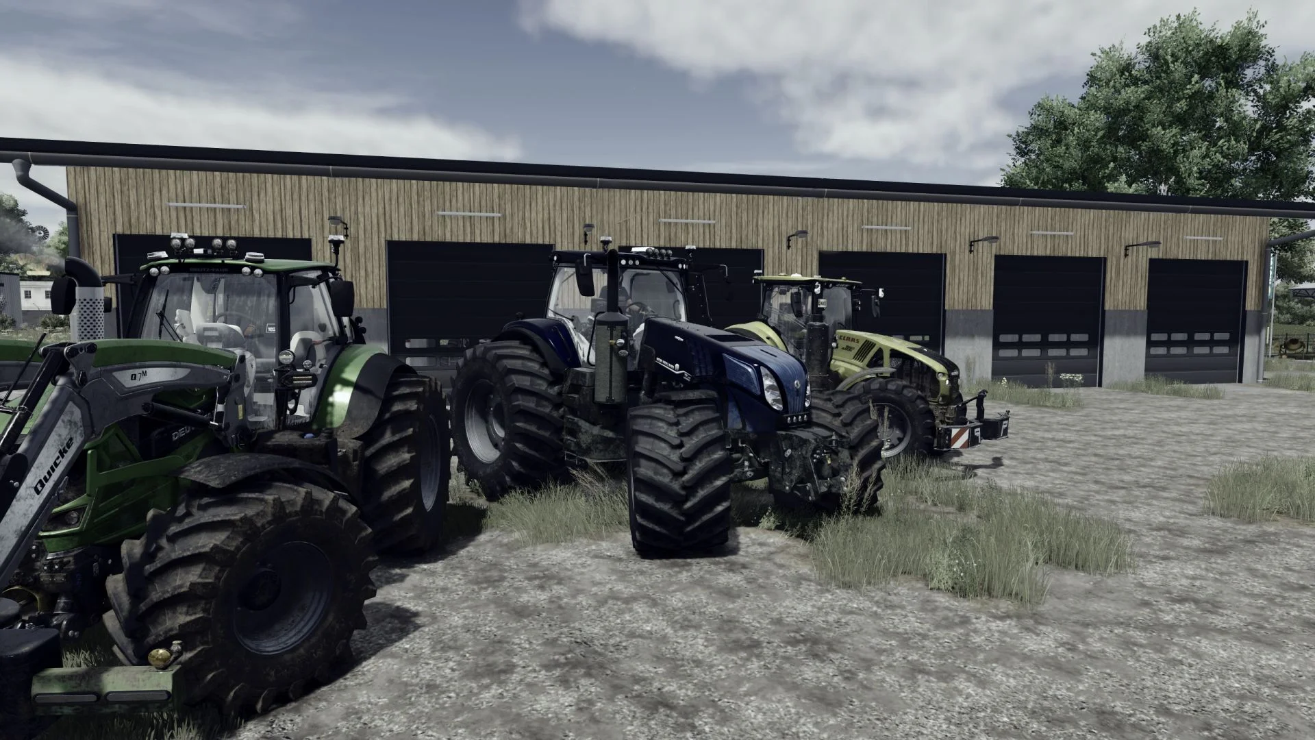 FS25 New Holland T8 Duch-Ghost Edition V1.0.0.2 Tractors Mod FS25 Mod Free Download