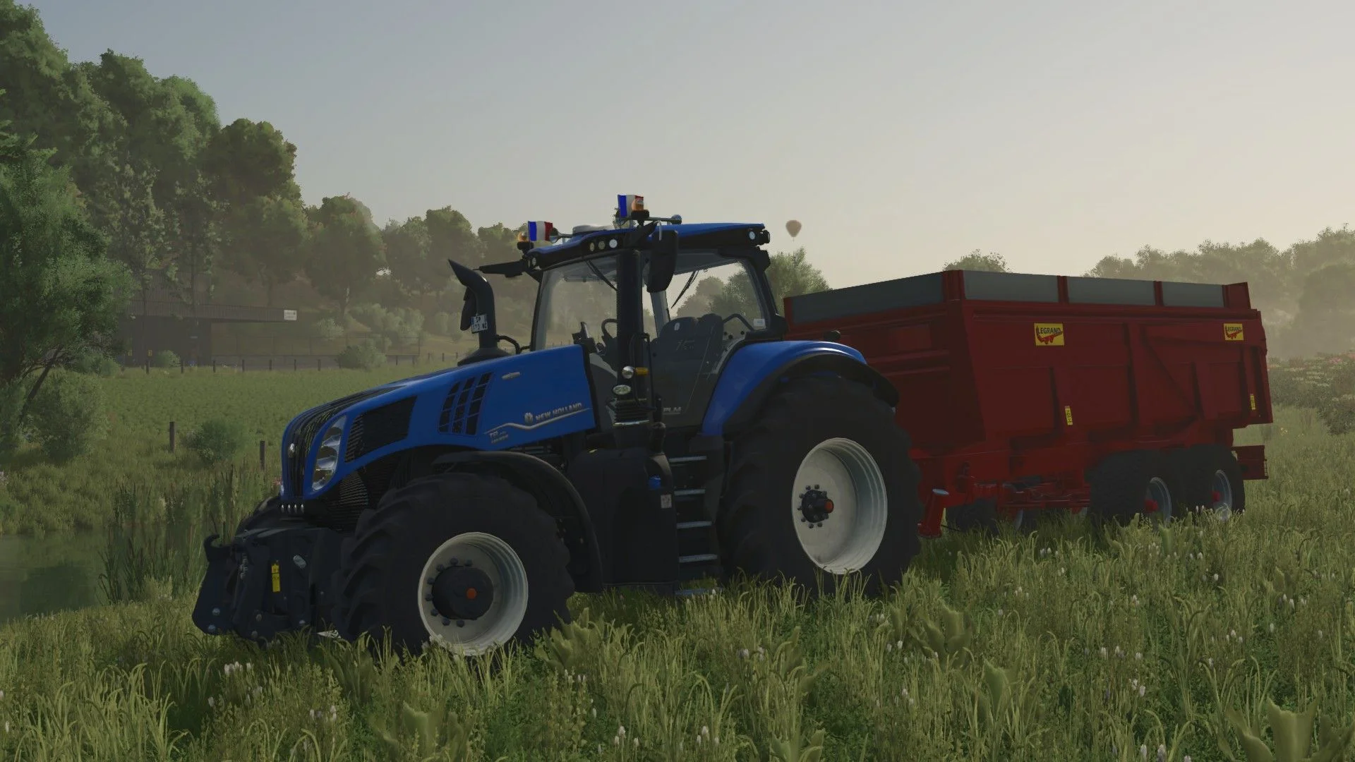 FS25 New Holland T8 Edit V1.0 Tractors Mod FS25 Mod Free Download
