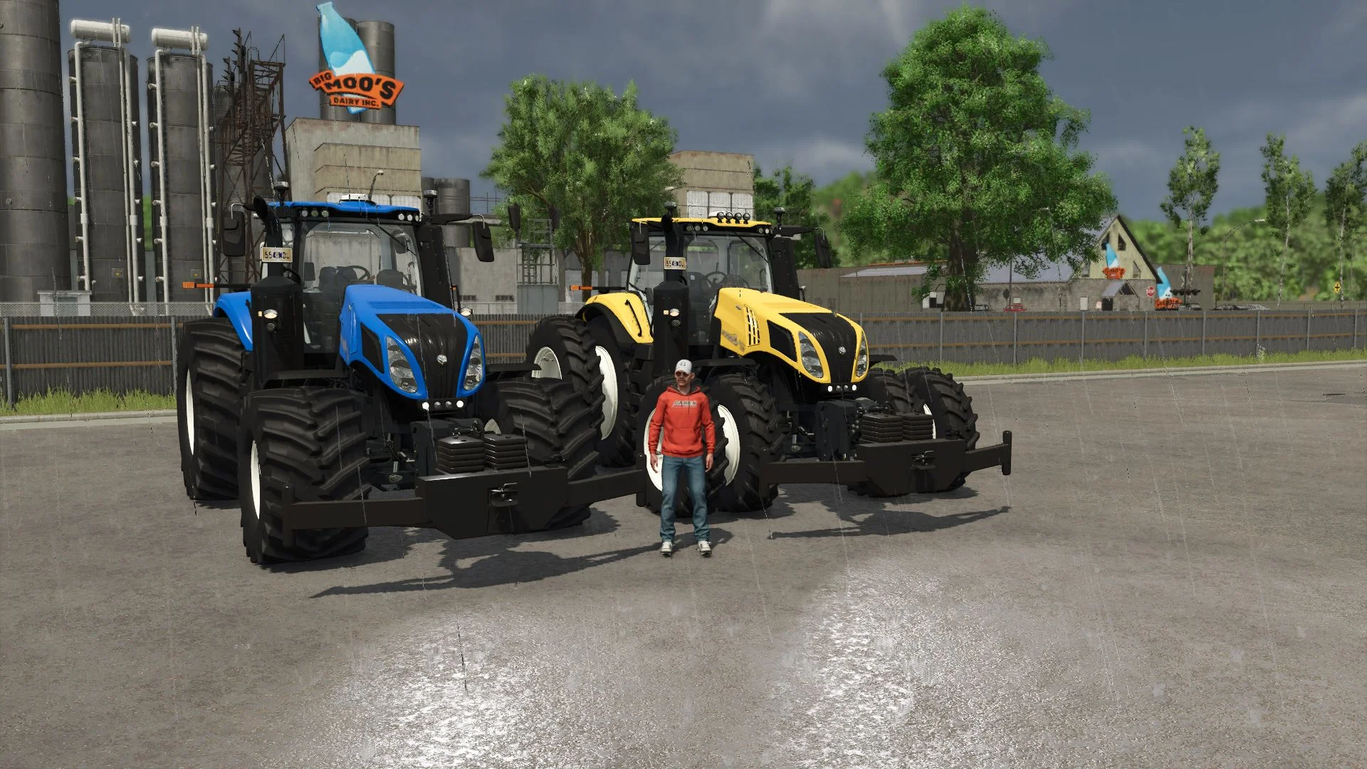 FS25 New Holland T8 Genesis Series V1.0 Tractors Mod FS25 Mod Free Download