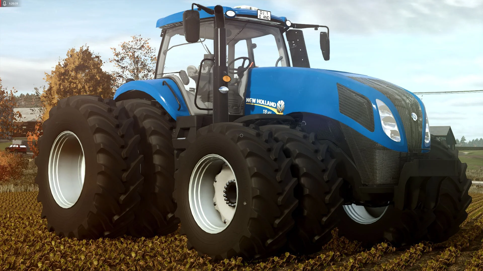 FS25 New Holland T8 South America V1.0 Tractors Mod FS25 Mod Free Download