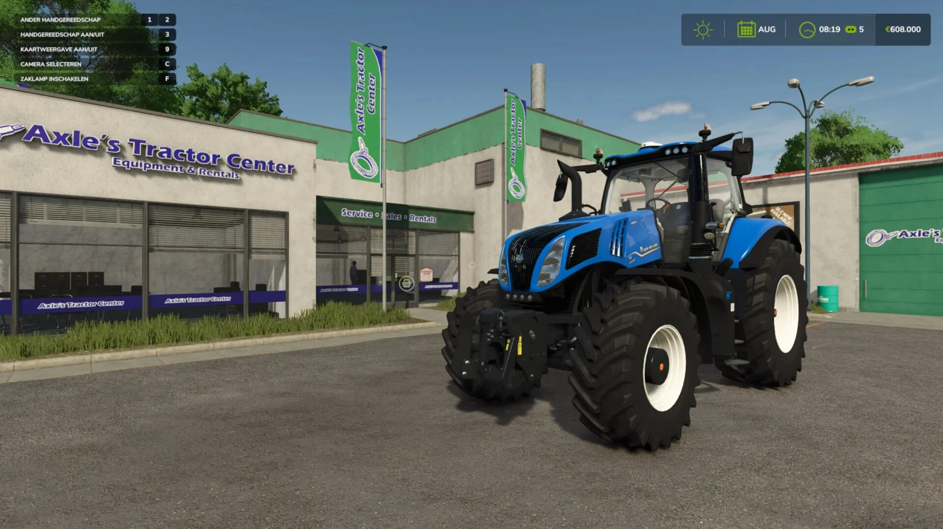 FS25 New Holland T8.1050 Genesis v1.0 Tractors Mod FS25 Mod Free Download