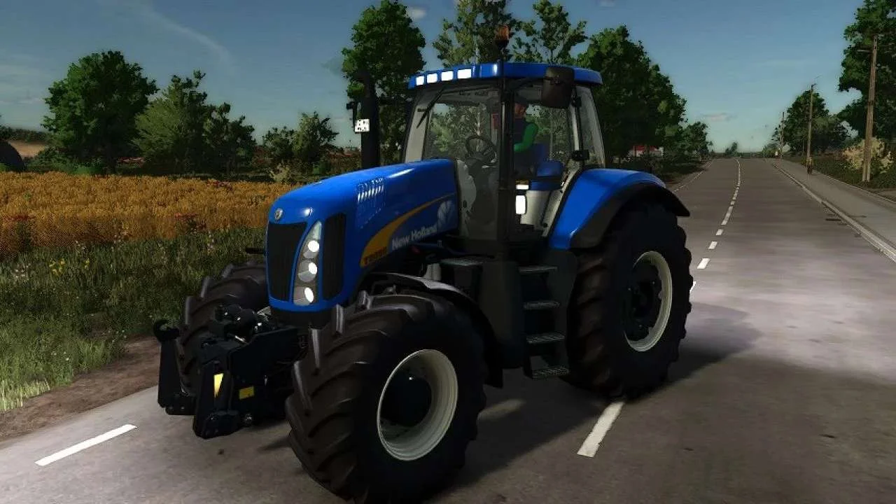 FS25 New Holland T8000 Series Beta v1.0 Tractors Mod