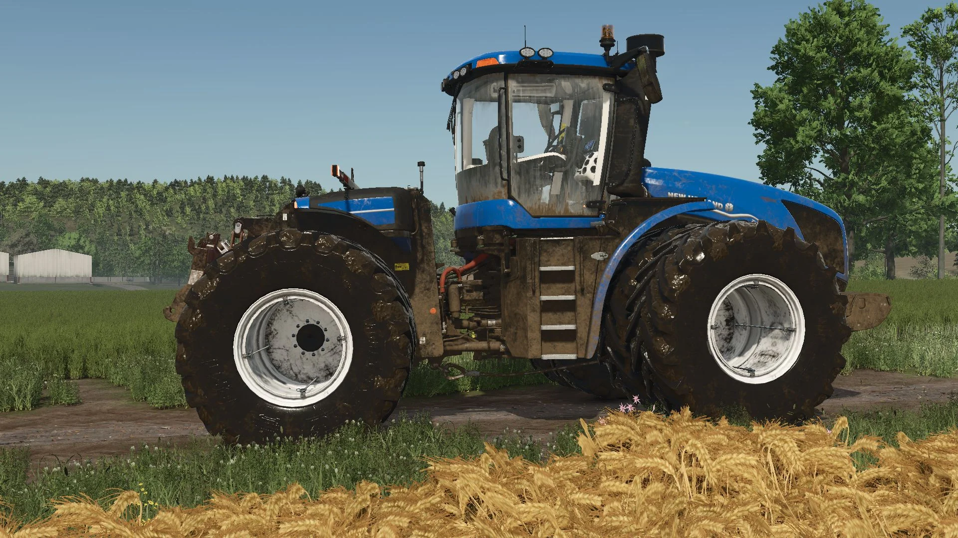 FS25 New Holland T9 v1.0 Tractors Mod FS25 Mod Free Download