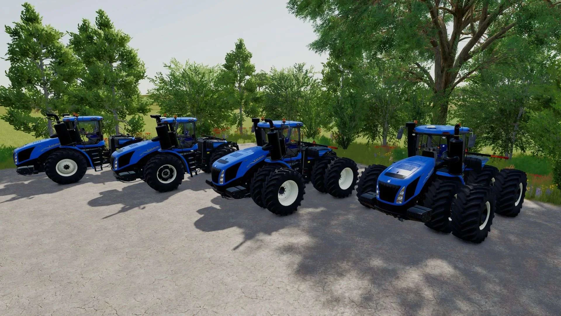 FS25 New Holland T9 v2.0.0.1 Tractors Mod FS25 Mod Free Download